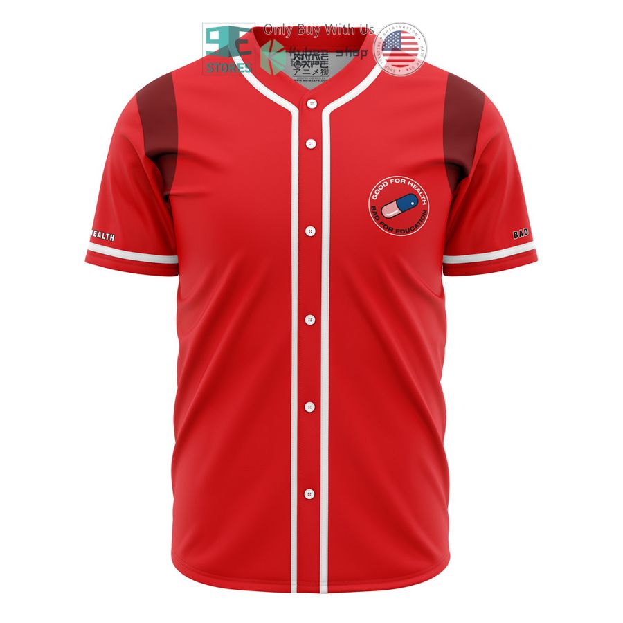 BEST Good For Health Akira Baseball Jersey Unisex T-shirt, Sweatshirt, Hoodie, Long Sleeve Tee - T-Shirt, Sweatshirt, Hoodie