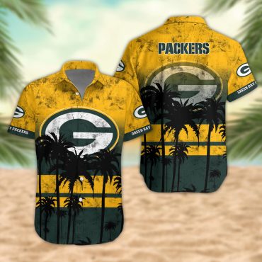 Green Bay Packers Desert Sunset Hawaiian Shirt Unisex T-shirt, Sweatshirt, Hoodie, Long Sleeve Tee - T-Shirt, Sweatshirt, Hoodie