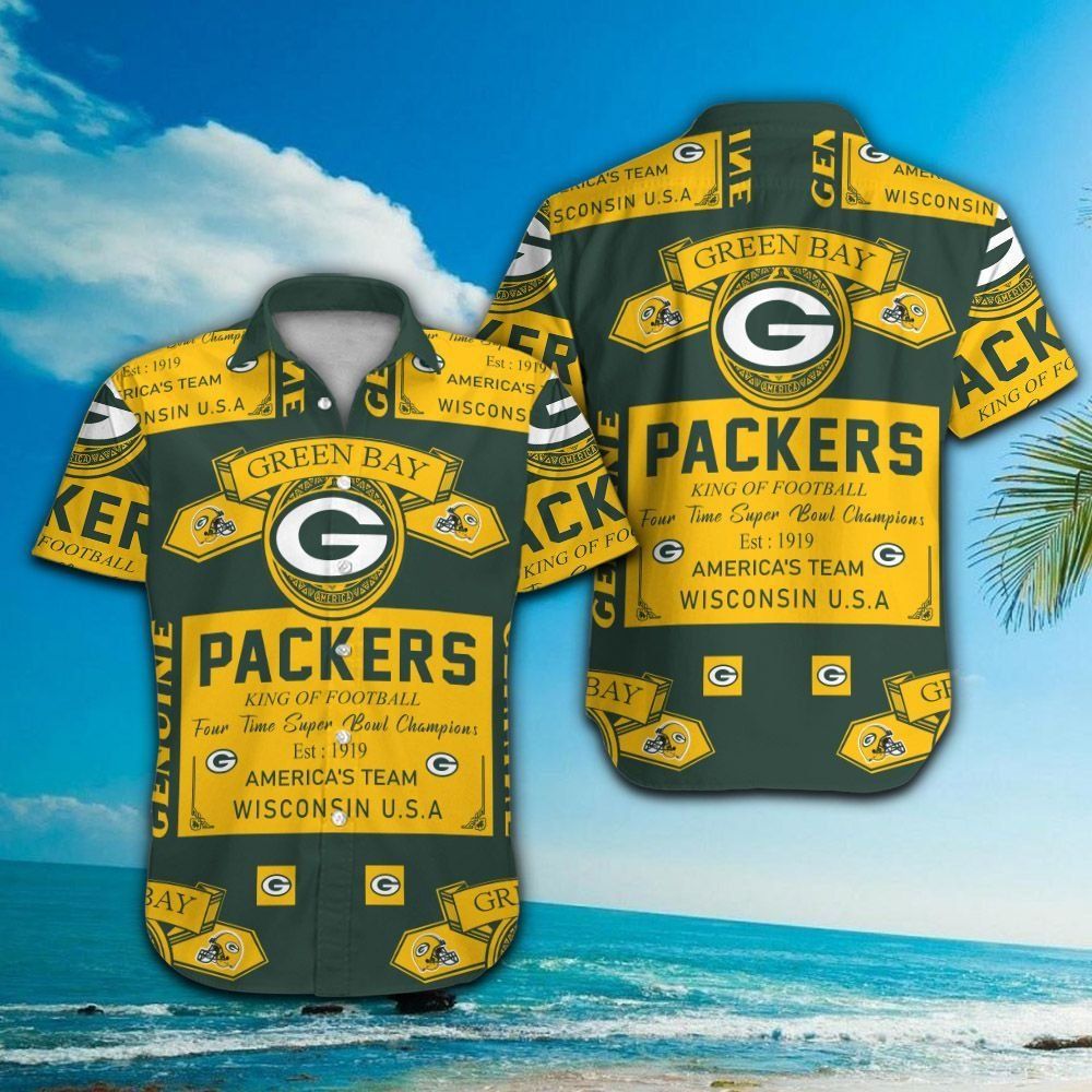 Green Bay Packers Hawaiian Tropical Exclusive Shirt Unisex T-shirt, Sweatshirt, Hoodie, Long Sleeve Tee - T-Shirt, Sweatshirt, Hoodie