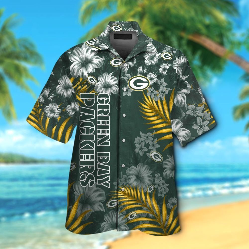 Green Bay Packers Shirt Hawaiian Tropical Trend Unisex T-shirt, Sweatshirt, Hoodie, Long Sleeve Tee - T-Shirt, Sweatshirt, Hoodie