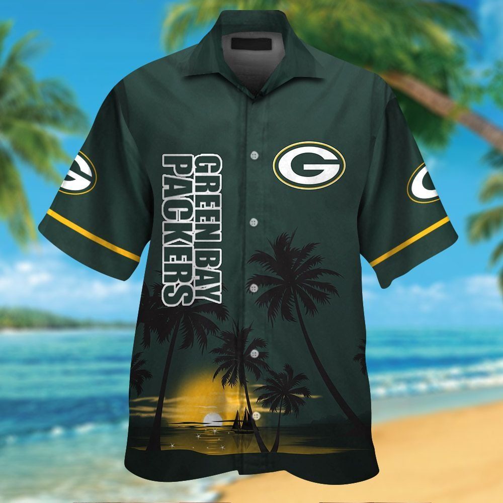 Green Bay Packers Unique Style Hawaiian Shirt Unisex T-shirt, Sweatshirt, Hoodie, Long Sleeve Tee - T-Shirt, Sweatshirt, Hoodie