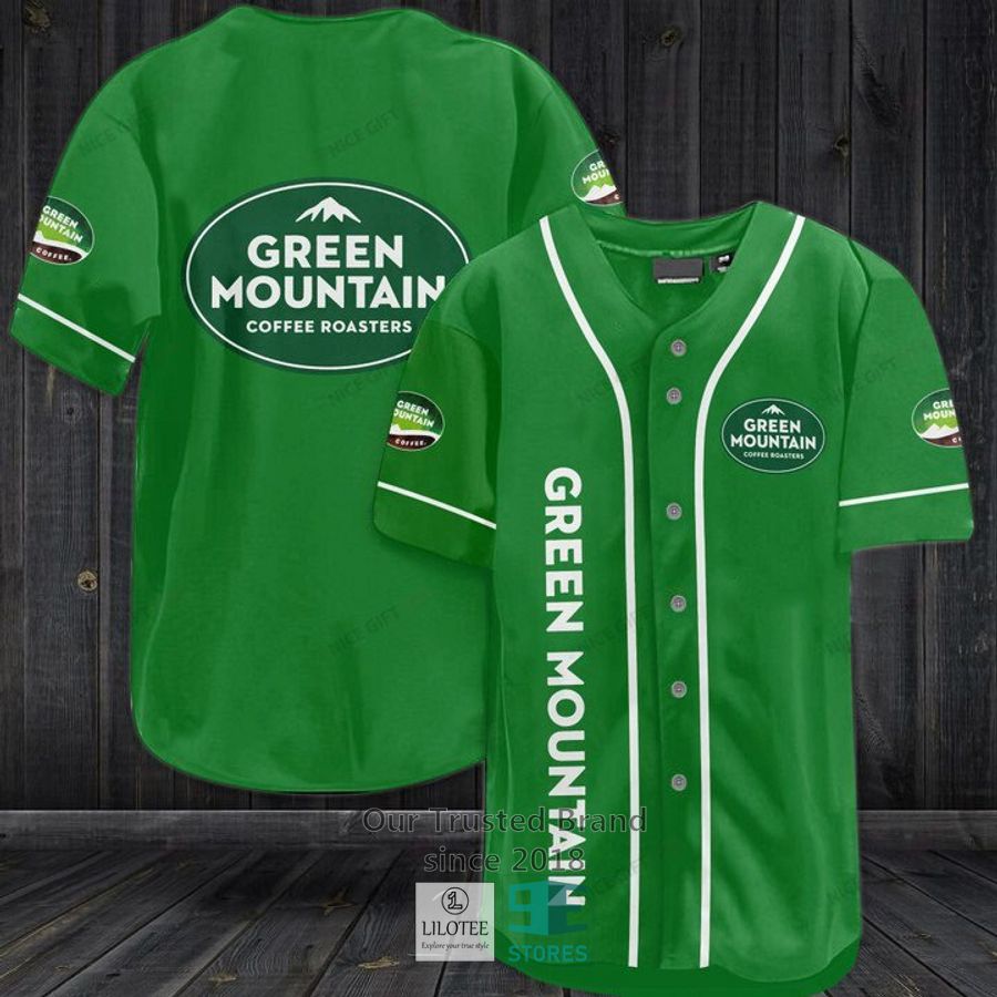 Green Mountain Coffee Roasters Baseball Jersey Unisex T-shirt, Sweatshirt, Hoodie, Long Sleeve Tee - T-Shirt, Sweatshirt, Hoodie