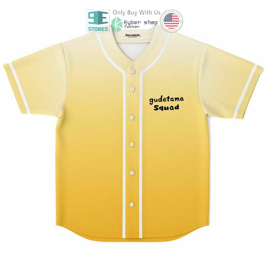 BEST Gudetama Squad Meh Baseball Jersey Unisex T-shirt, Sweatshirt, Hoodie, Long Sleeve Tee - T-Shirt, Sweatshirt, Hoodie