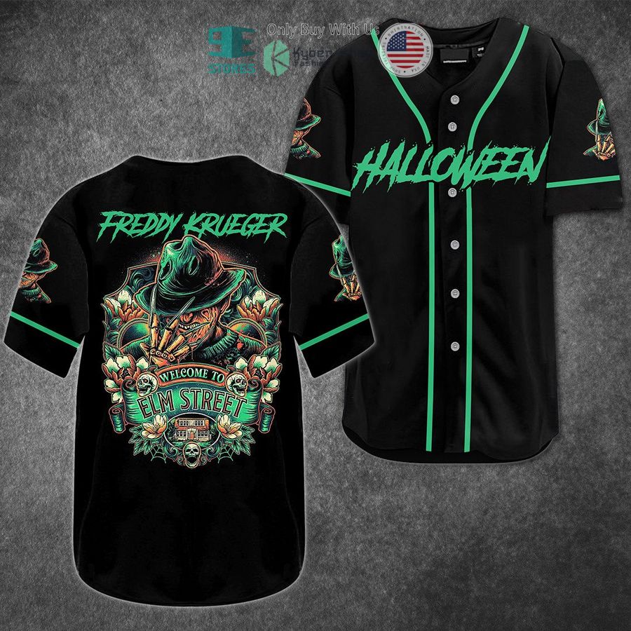 BEST Halloween Freddy Krueger A Nightmare on Elm Street Baseball Jersey Unisex T-shirt, Sweatshirt, Hoodie, Long Sleeve Tee - T-Shirt, Sweatshirt, Hoodie