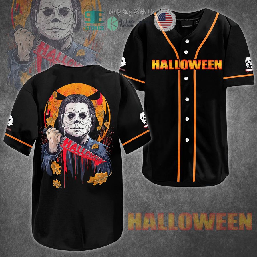 BEST Halloween Michael Myers Baseball Jersey Unisex T-shirt, Sweatshirt, Hoodie, Long Sleeve Tee - T-Shirt, Sweatshirt, Hoodie