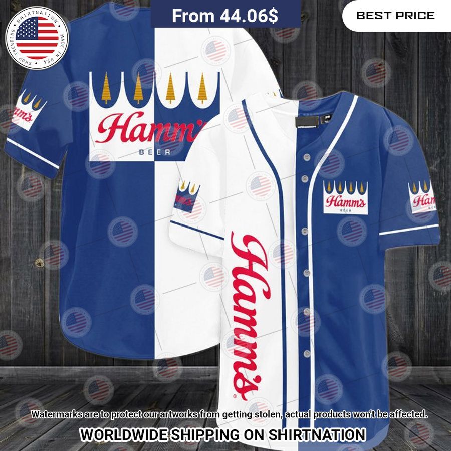 Hamm's Beer Baseball Shirt Unisex T-shirt, Sweatshirt, Hoodie, Long Sleeve Tee - T-Shirt, Sweatshirt, Hoodie