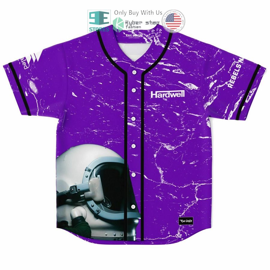 BEST Hardwell 22 Rebels Never Die Baseball Jersey Unisex T-shirt, Sweatshirt, Hoodie, Long Sleeve Tee - T-Shirt, Sweatshirt, Hoodie