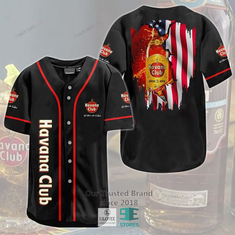 Havana Club Baseball Jersey Unisex T-shirt, Sweatshirt, Hoodie, Long Sleeve Tee - T-Shirt, Sweatshirt, Hoodie