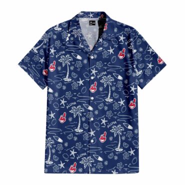 Cleveland Guardians Aloha Paradise Hawaiian Shirt Unisex T-shirt, Sweatshirt, Hoodie, Long Sleeve Tee - T-Shirt, Sweatshirt, Hoodie