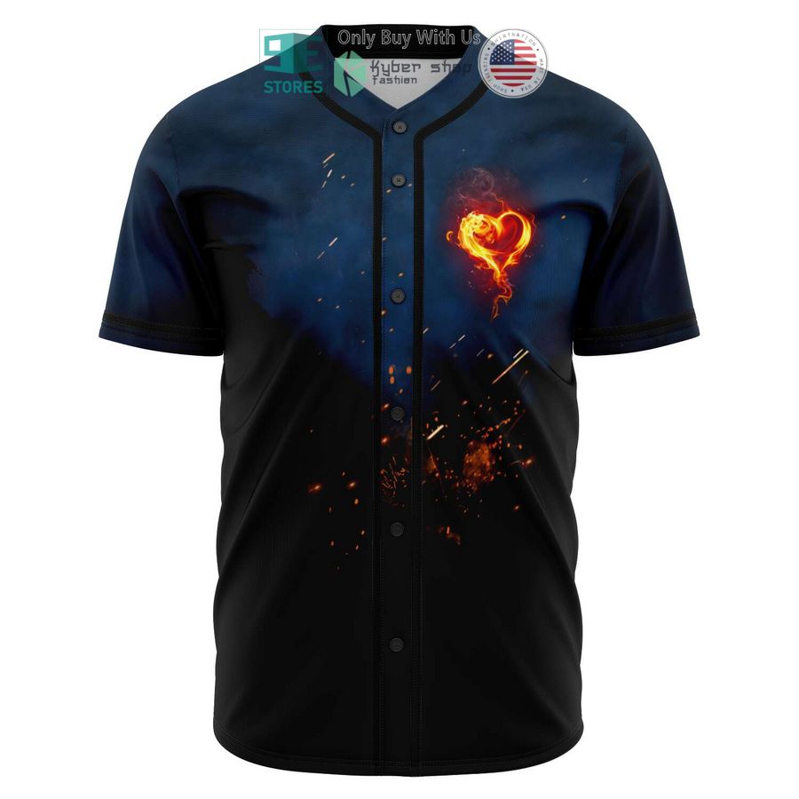 BEST Hearts On Fire Dabin Illenium Baseball Jersey Unisex T-shirt, Sweatshirt, Hoodie, Long Sleeve Tee - T-Shirt, Sweatshirt, Hoodie