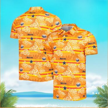 Houston Astros Sunset Breeze Hawaiian Shirt Unisex T-shirt, Sweatshirt, Hoodie, Long Sleeve Tee - T-Shirt, Sweatshirt, Hoodie