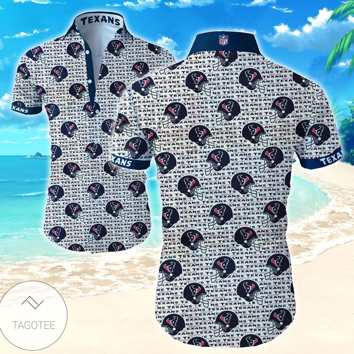 Houston Texans Pride Eloquently Displayed on Hawaiian Shirt Unisex T-shirt, Sweatshirt, Hoodie, Long Sleeve Tee - T-Shirt, Sweatshirt, Hoodie
