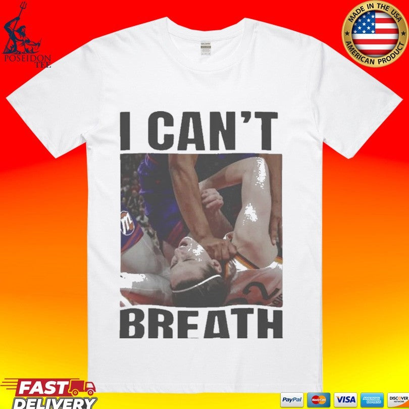 I Cant Breathe Caitlin Clark T-shirt Unisex T-shirt, Sweatshirt, Hoodie, Long Sleeve Tee - T-Shirt, Sweatshirt, Hoodie