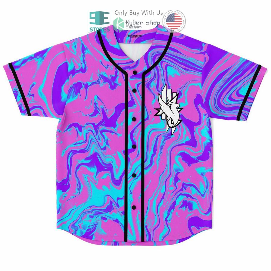 BEST Illenium Hologram pattern Baseball Jersey Unisex T-shirt, Sweatshirt, Hoodie, Long Sleeve Tee - T-Shirt, Sweatshirt, Hoodie