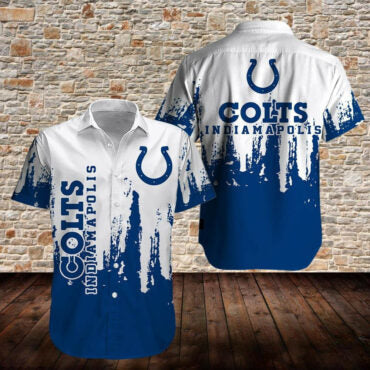 Indianapolis Colts Football Magic Pattern Hawaiian Shirt Unisex T-shirt, Sweatshirt, Hoodie, Long Sleeve Tee - T-Shirt, Sweatshirt, Hoodie