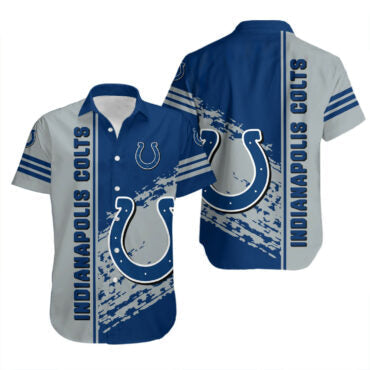 Indianapolis Colts Skyline Rush Hawaiian Shirt Unisex T-shirt, Sweatshirt, Hoodie, Long Sleeve Tee - T-Shirt, Sweatshirt, Hoodie