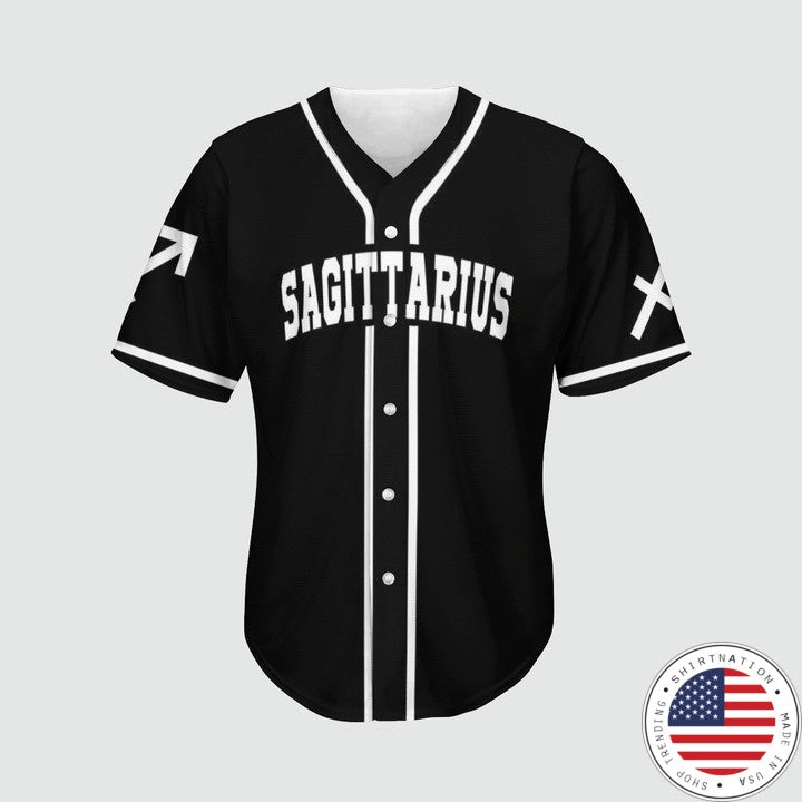 Sagittarius Baseball 3d Jersey Unisex T-shirt, Sweatshirt, Hoodie, Long Sleeve Tee - T-Shirt, Sweatshirt, Hoodie