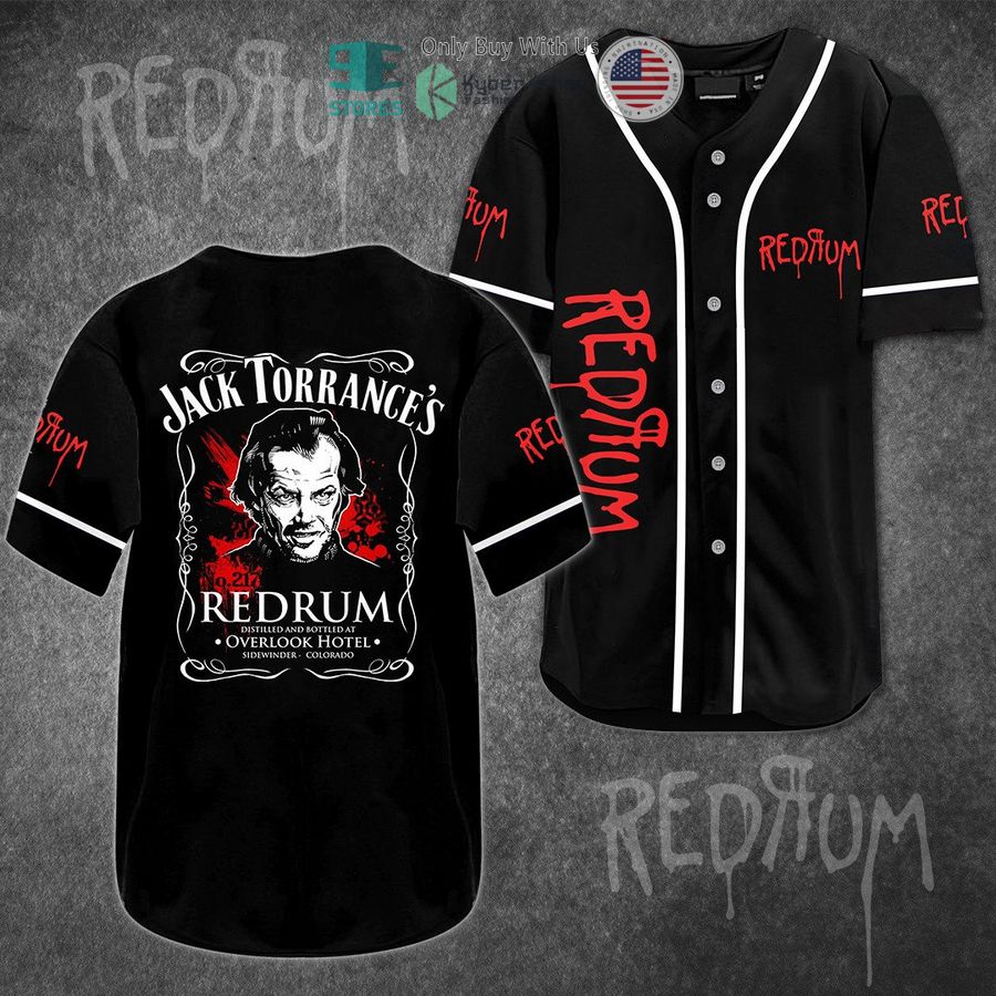 BEST Jack Torrance's Redrum Baseball Jersey Unisex T-shirt, Sweatshirt, Hoodie, Long Sleeve Tee - T-Shirt, Sweatshirt, Hoodie