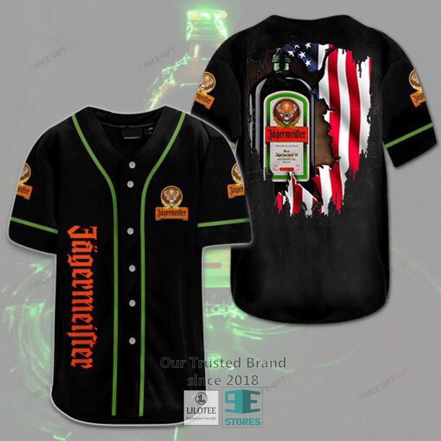 Jagermeister Baseball Jersey Unisex T-shirt, Sweatshirt, Hoodie, Long Sleeve Tee - T-Shirt, Sweatshirt, Hoodie