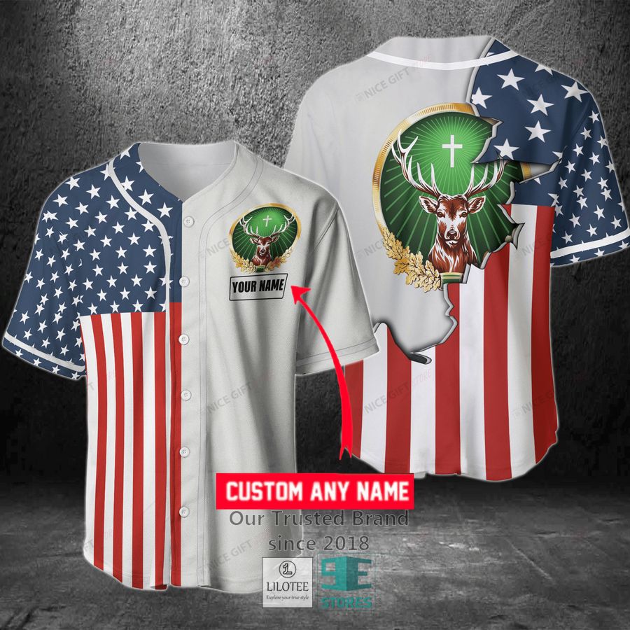Jagermeister Your Name Baseball Jersey Unisex T-shirt, Sweatshirt, Hoodie, Long Sleeve Tee - T-Shirt, Sweatshirt, Hoodie