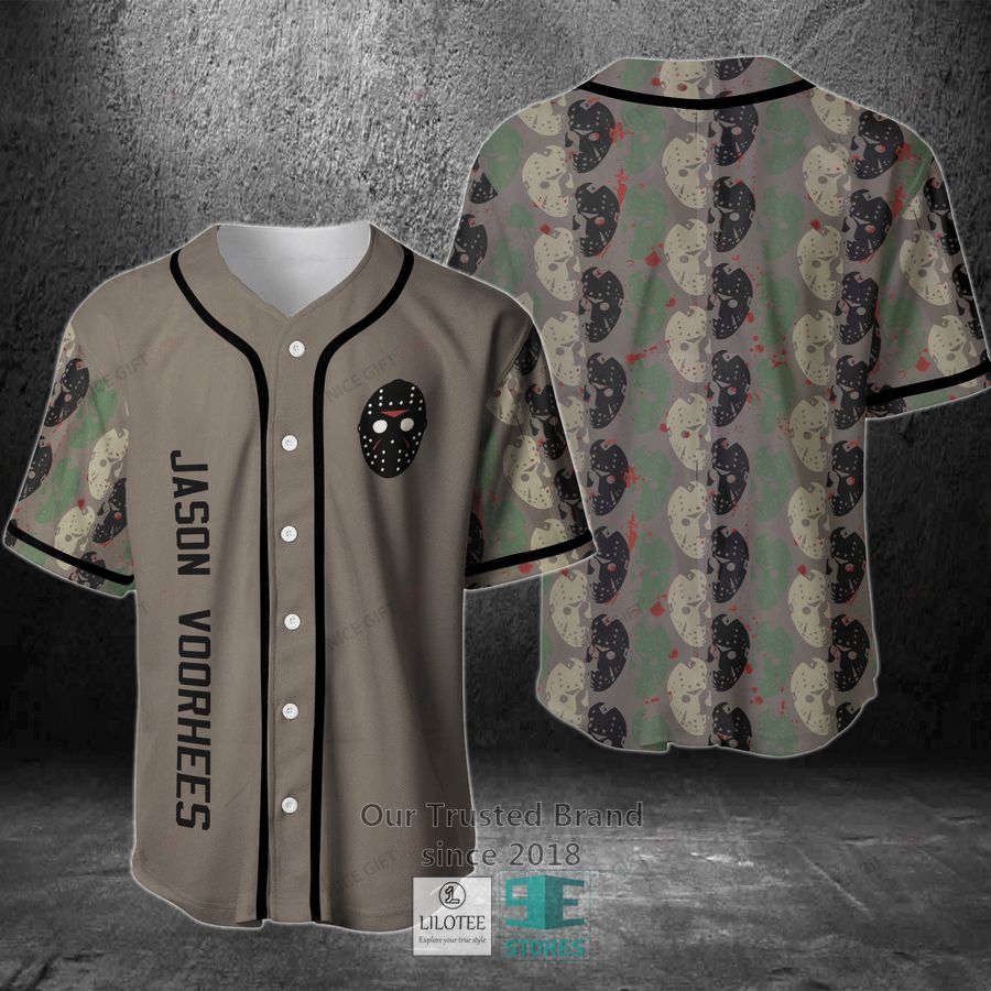 Jason Voorhees Baseball Jersey Unisex T-shirt, Sweatshirt, Hoodie, Long Sleeve Tee - T-Shirt, Sweatshirt, Hoodie