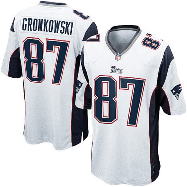 Rob Gronkowski New England Patriots Jersey football jersey product view 1