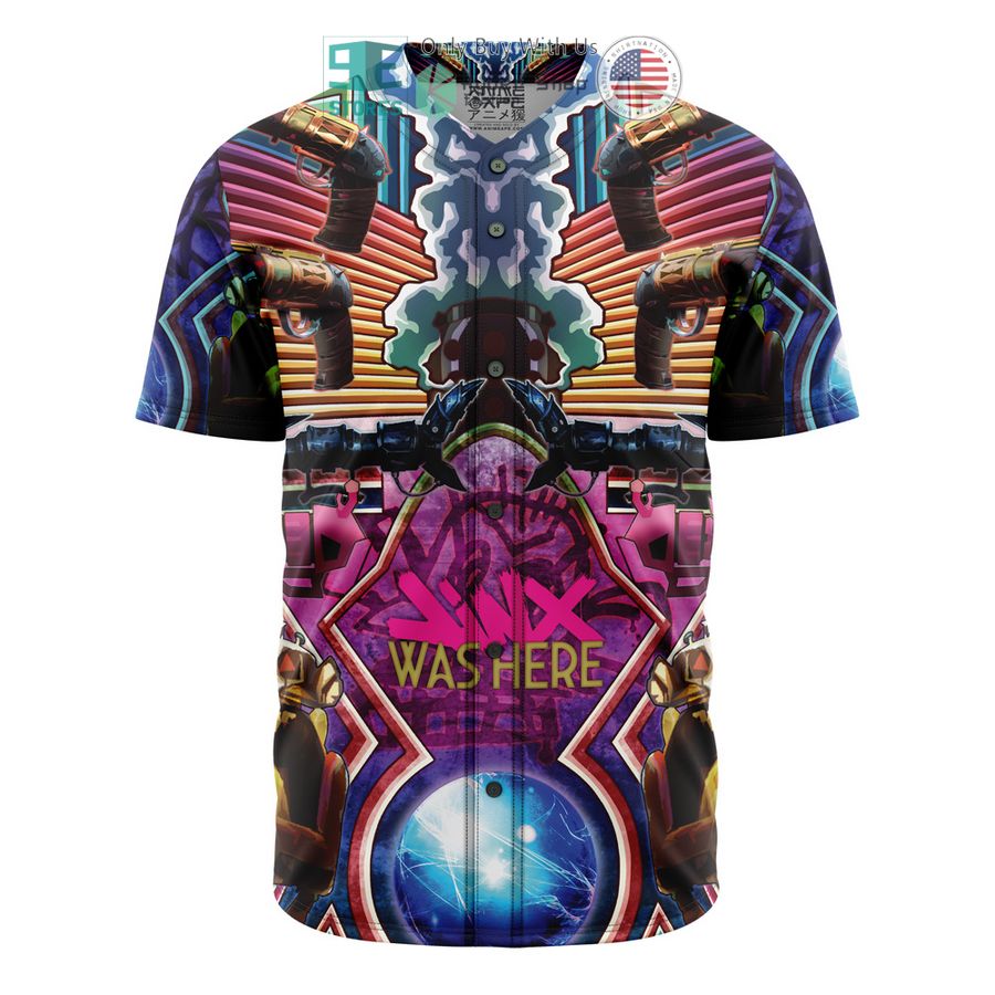 BEST Jinx Arcane League of Legends Baseball Jersey Unisex T-shirt, Sweatshirt, Hoodie, Long Sleeve Tee - T-Shirt, Sweatshirt, Hoodie
