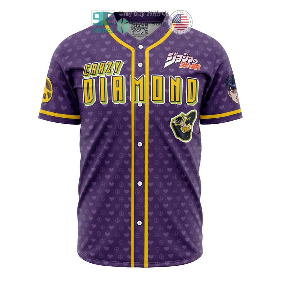BEST Josuke Shining Diamond Jojos Bizarre Adventure Baseball Jersey Unisex T-shirt, Sweatshirt, Hoodie, Long Sleeve Tee - T-Shirt, Sweatshirt, Hoodie