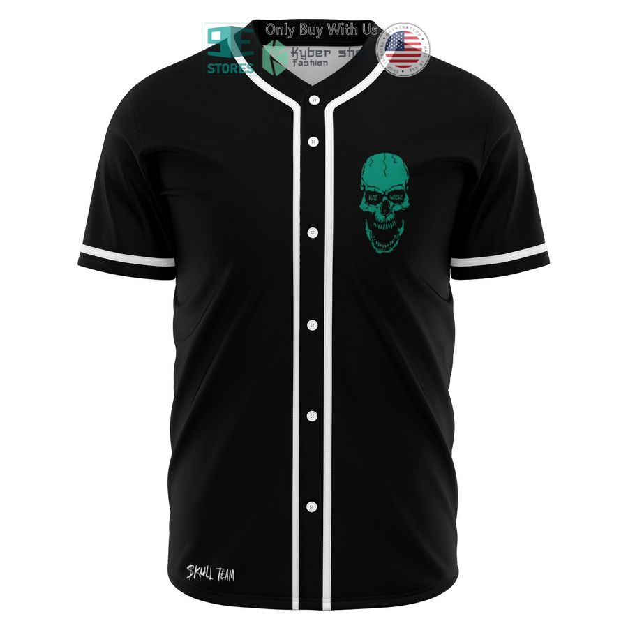 BEST Kai wachi Skull Team Baseball Jersey Unisex T-shirt, Sweatshirt, Hoodie, Long Sleeve Tee - T-Shirt, Sweatshirt, Hoodie