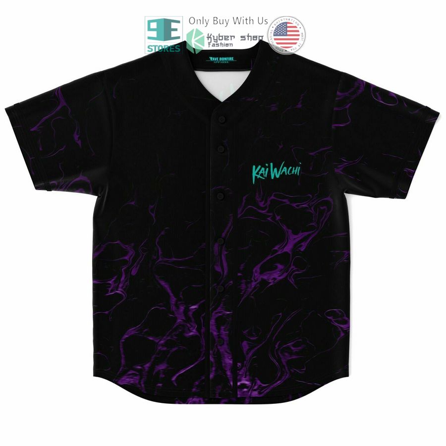 BEST Kai wachi Skull Team black violet Baseball Jersey Unisex T-shirt, Sweatshirt, Hoodie, Long Sleeve Tee - T-Shirt, Sweatshirt, Hoodie