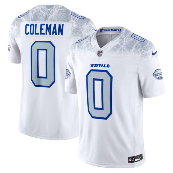 Keon Coleman Buffalo Bills 2025 Rivalries Collection Jersey - White football jersey product view 1