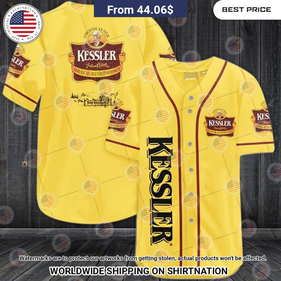 Kessler Whiskey Baseball Shirt Unisex T-shirt, Sweatshirt, Hoodie, Long Sleeve Tee - T-Shirt, Sweatshirt, Hoodie