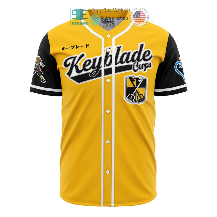 BEST Keyblade Corps Sora Kingdom Hearts Baseball Jersey Unisex T-shirt, Sweatshirt, Hoodie, Long Sleeve Tee - T-Shirt, Sweatshirt, Hoodie