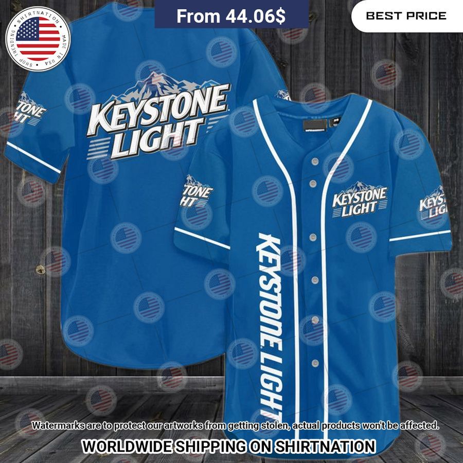 Keystone Light Baseball Shirt Unisex T-shirt, Sweatshirt, Hoodie, Long Sleeve Tee - T-Shirt, Sweatshirt, Hoodie