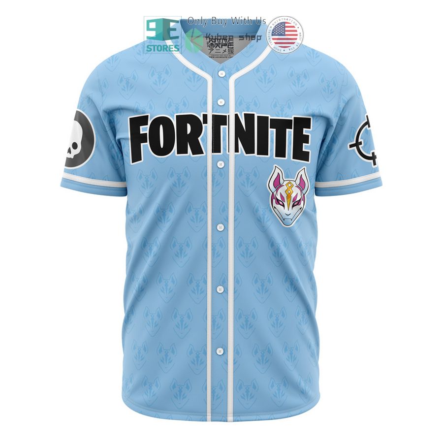 BEST Kitsune Drift Mask Fortnite Baseball Jersey Unisex T-shirt, Sweatshirt, Hoodie, Long Sleeve Tee - T-Shirt, Sweatshirt, Hoodie