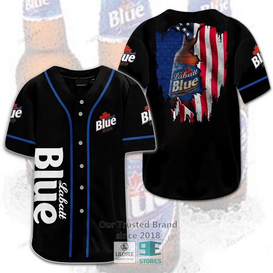 Labatt Blue Baseball Jersey Unisex T-shirt, Sweatshirt, Hoodie, Long Sleeve Tee - T-Shirt, Sweatshirt, Hoodie