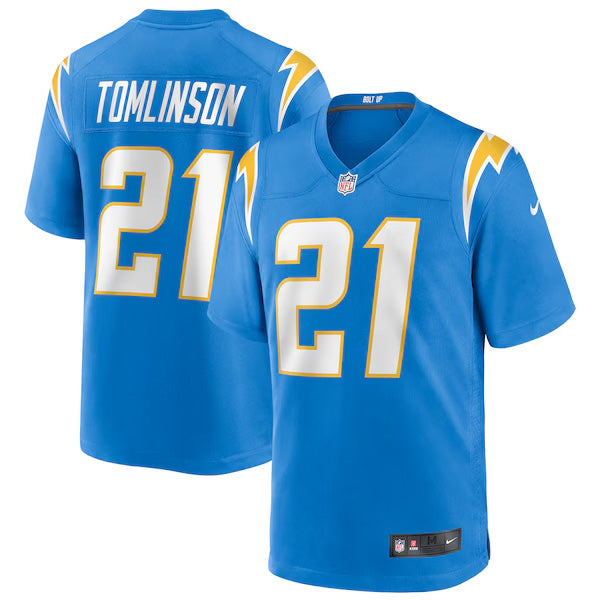 LaDainian Tomlinson Los Angeles Chargers Player Jersey Powder Blue football jersey product view 1