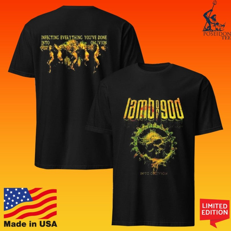 Lamb Of God Gears Of Mortis T-shirt Unisex T-shirt, Sweatshirt, Hoodie, Long Sleeve Tee - T-Shirt, Sweatshirt, Hoodie
