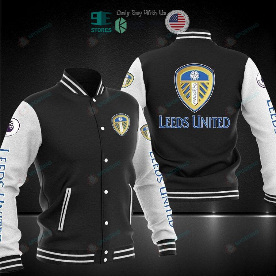 BEST Leeds United Baseball Jacket Unisex T-shirt, Sweatshirt, Hoodie, Long Sleeve Tee - T-Shirt, Sweatshirt, Hoodie