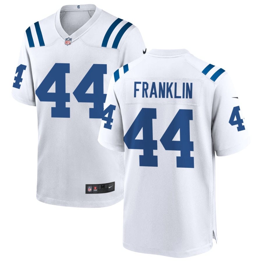 Zaire Franklin Indianapolis Colts Jersey football jersey product view 1