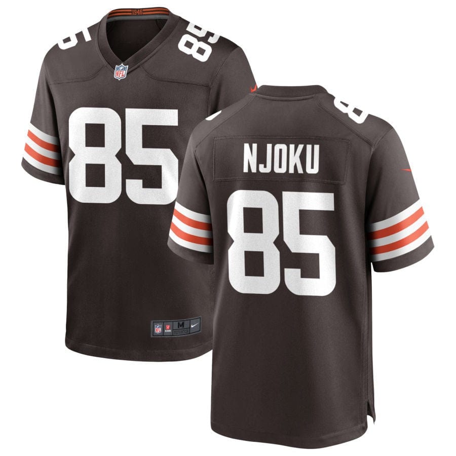 David Njoku Cleveland Browns Jersey football jersey product view 1