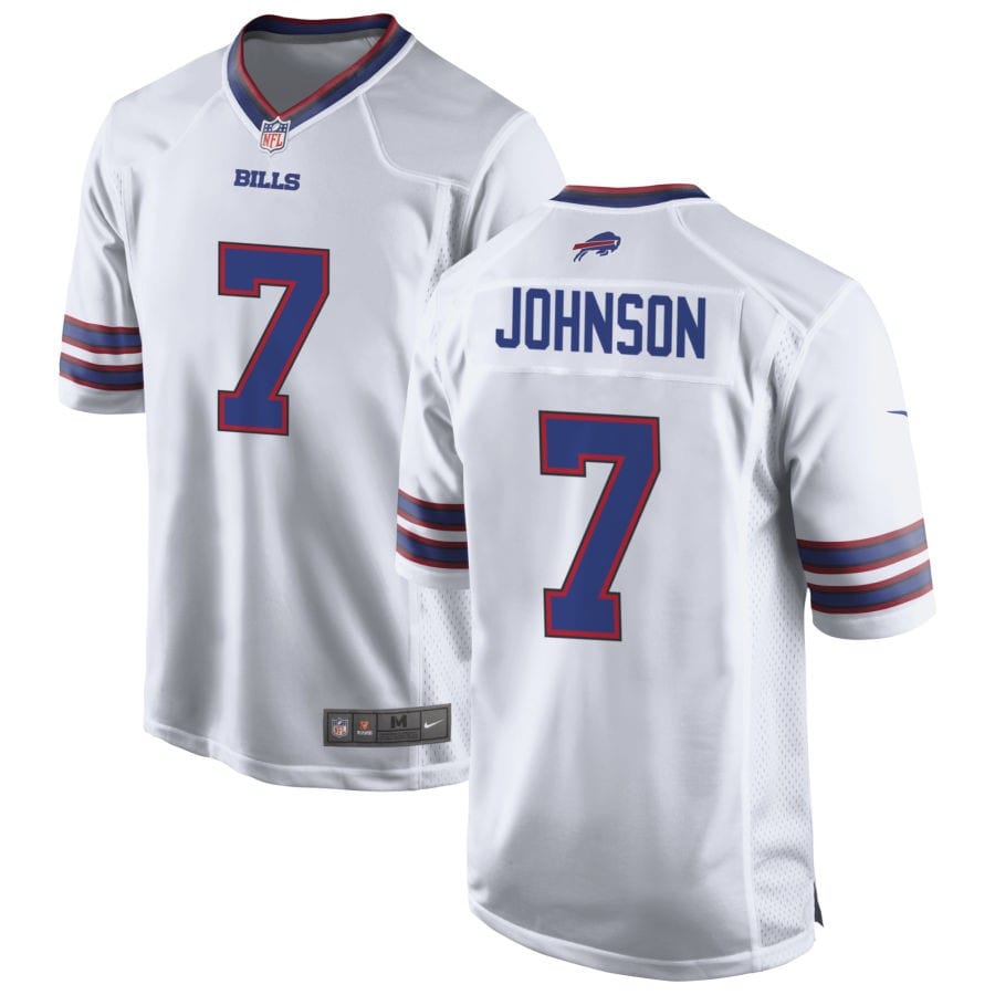 Taron Johnson Buffalo Bills Jersey football jersey product view 1