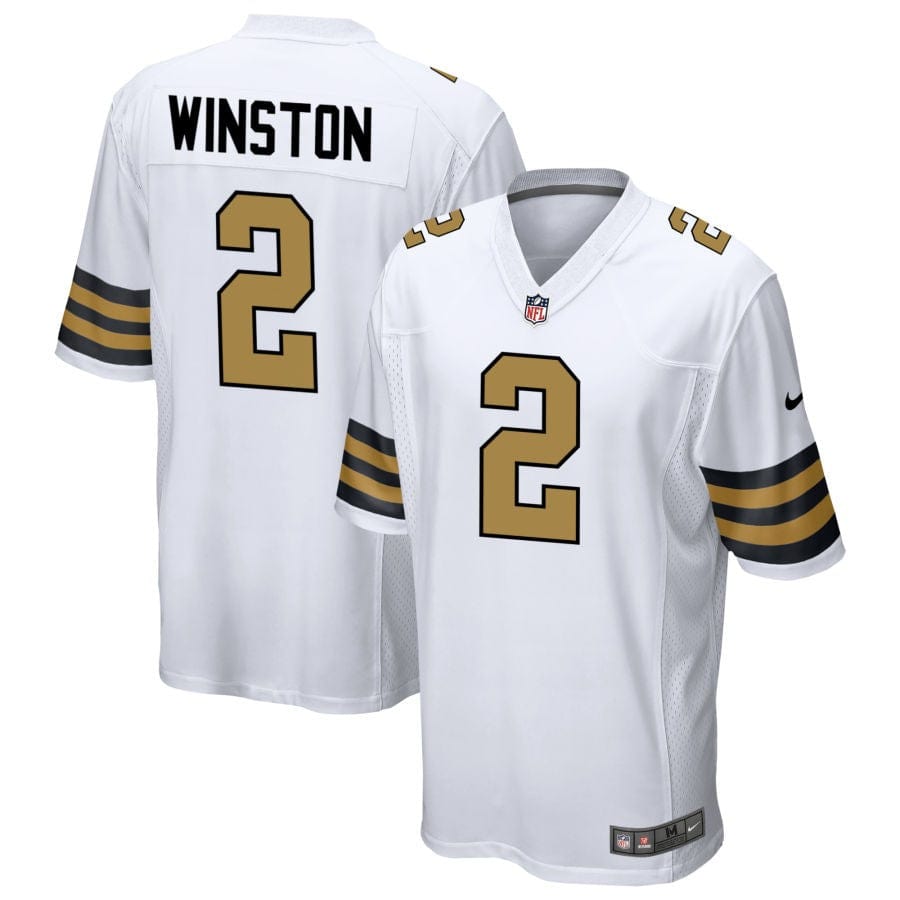 Jameis Winston New Orleans Saints Jersey football jersey product view 1