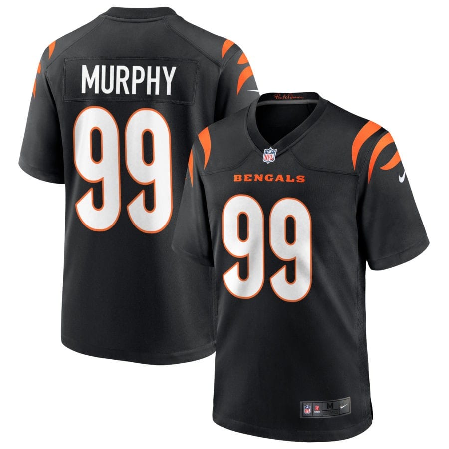 Myles MurphyCincinnati Bengals Jersey football jersey product view 1