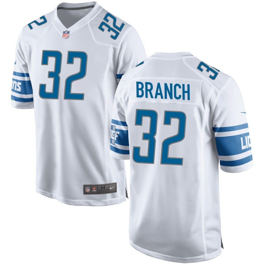 Brian Branch Detroit Lions Jersey football jersey product view 1