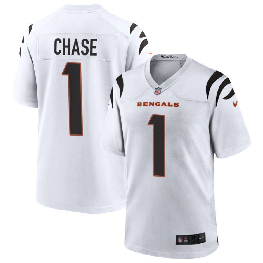 Ja'Marr Chase Cincinnati Bengals Jersey football jersey product view 1