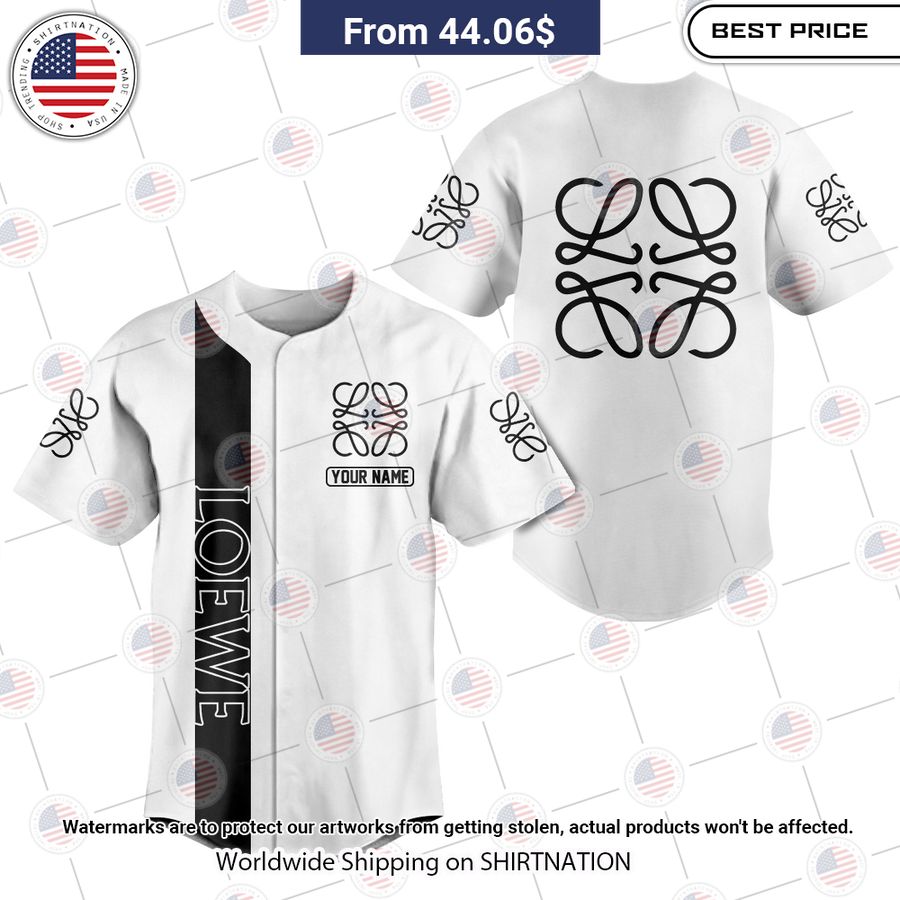 HOT Loewe Custom Baseball Shirt Unisex T-shirt, Sweatshirt, Hoodie, Long Sleeve Tee - T-Shirt, Sweatshirt, Hoodie