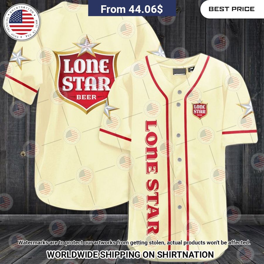Lone Star Beer Baseball Shirt Unisex T-shirt, Sweatshirt, Hoodie, Long Sleeve Tee - T-Shirt, Sweatshirt, Hoodie