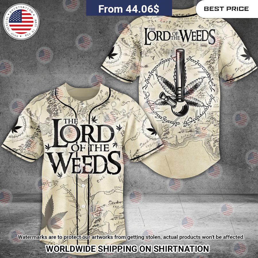 Lord Of The Weeds Baseball Jersey Unisex T-shirt, Sweatshirt, Hoodie, Long Sleeve Tee - T-Shirt, Sweatshirt, Hoodie