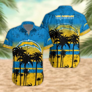 Los Angeles Chargers Desert Sunset Hawaiian Shirt Unisex T-shirt, Sweatshirt, Hoodie, Long Sleeve Tee - T-Shirt, Sweatshirt, Hoodie